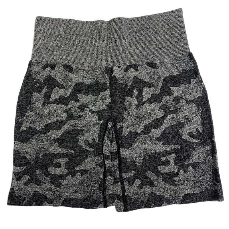 Shorts sem costura camuflado